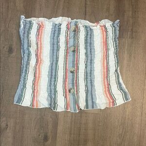 Style Envy White Smocked Top